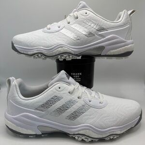 NEW Adidas CodeChaos 25 Golf Shoes Men’s Size 13US White Lightstrike Spikeless